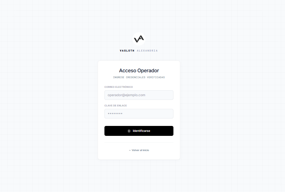 Acceso Operador
